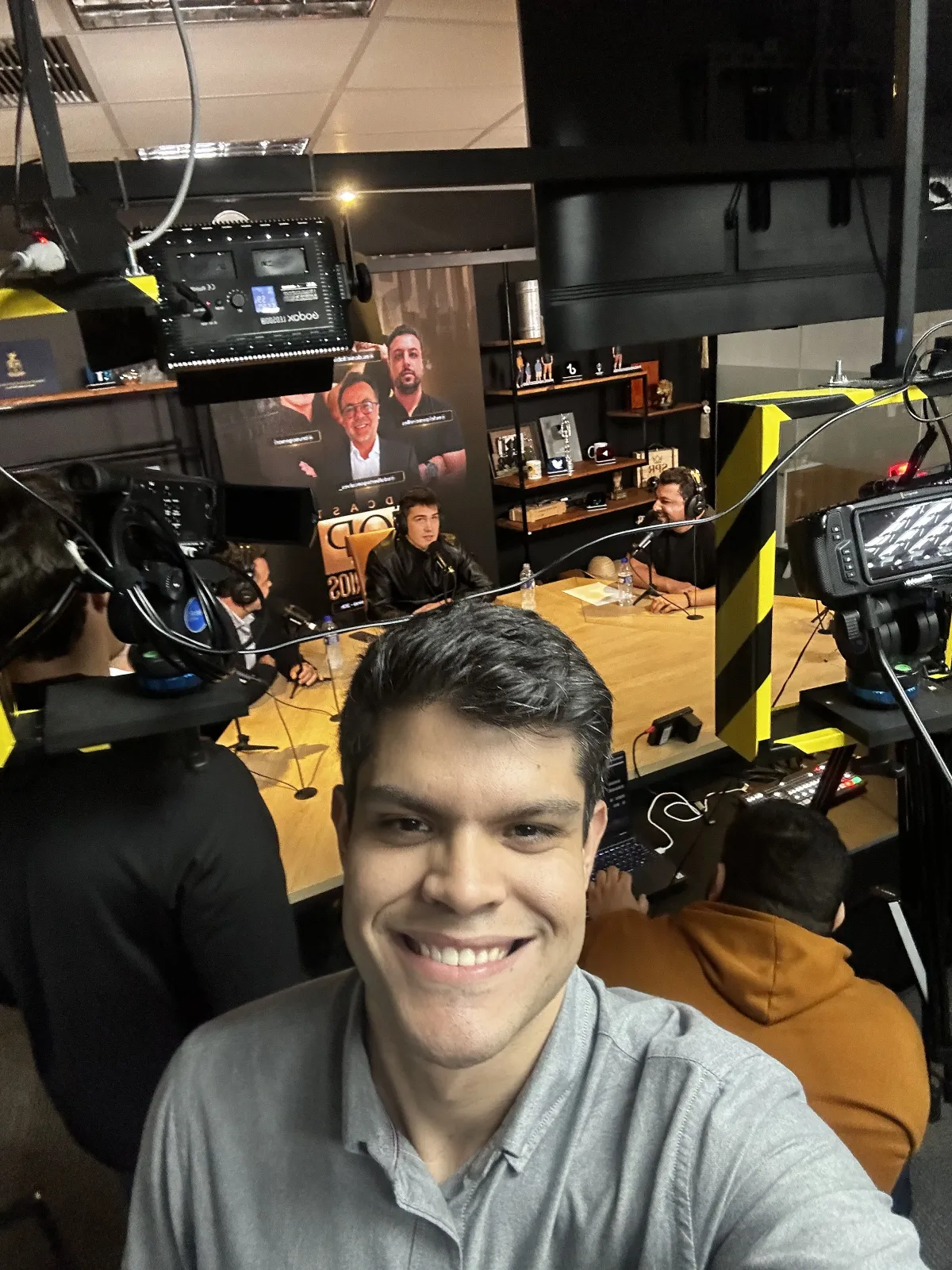Gravação de podcast em Alphaville